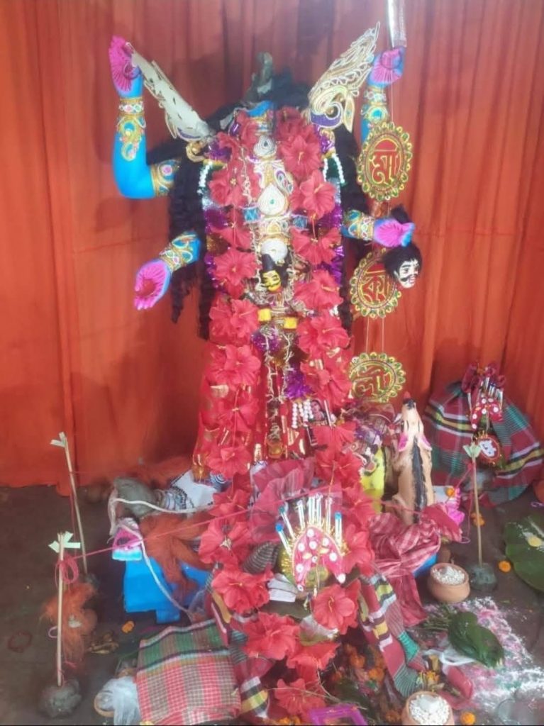 Kakdwip Ma Kali Idol Destroyed