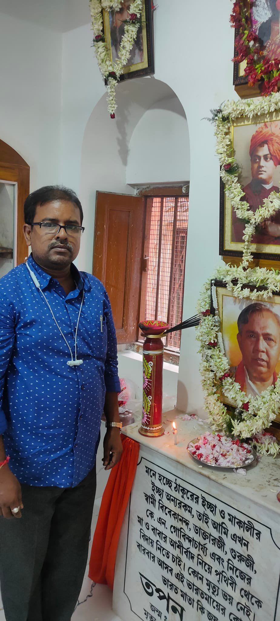 হিন্দুহৃদয়সম্রাট প্রয়াত তপন কুমার ঘোষের দ্বিতীয় মৃত্যুবার্ষিকীতে শ্রদ্ধার্ঘ্য