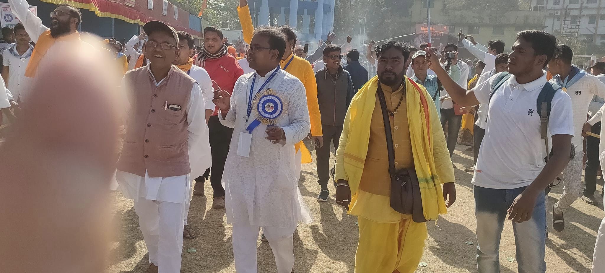 ত্রিবেণী কুম্ভমেলায় হিন্দু মিলন সঙ্ঘের অংশগ্রহণ