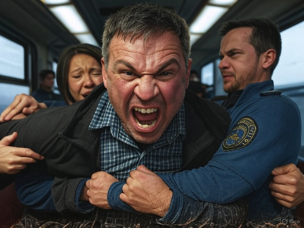 ট্রেনে মহিলার সঙ্গে অভব্য আচরণ করে প্রহৃত সহযাত্রী