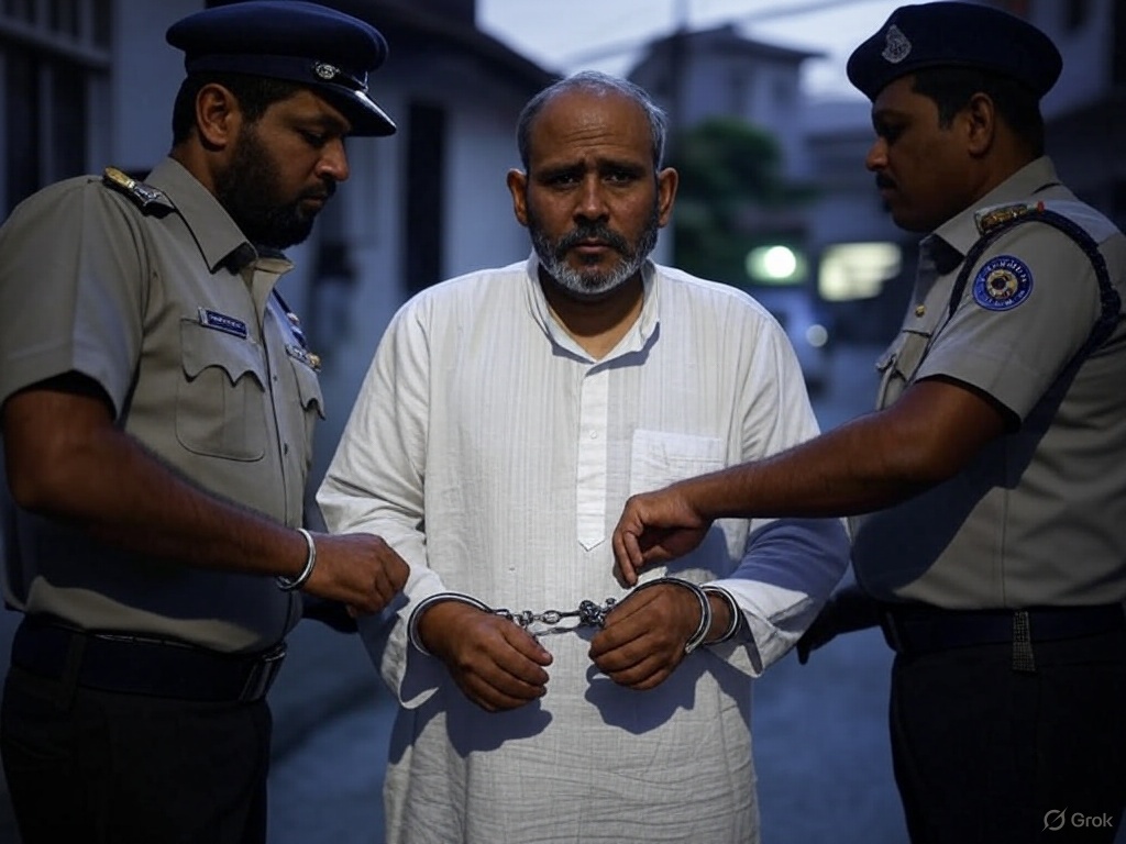 পাশপোর্টের জন্য জাল নথি সরবরাহ করে গ্রেপ্তার হাসনত জামান